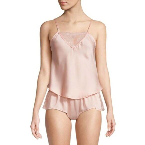 New!!! Sam Edelman‎ gossamer pink cami tap shorts - Picture 1 of 5